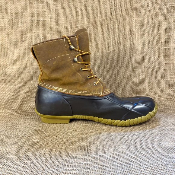 Georgia boot duck boot waterproof work boots hunting leather brown size 14 - Picture 3 of 9